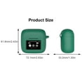 thumbnail image 3 of Earphone Covers for 3 Wireless Earbuds Silicone Shell Housing Flexible Case Waterproof Skin Scratchproof, 3 of 8
