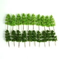 thumbnail image 3 of Pack of 20 1:200 Scale Architecture Model Trees Architecture Lifeslike Decoration Miniature Landscape Scenery Terrain Layout Decoration Lifelike Artificial Plants, 3 of 5