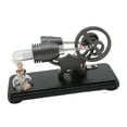 thumbnail image 1 of Hot Air Stirling Engine Motor Model Educational Toy Electricity Power Generator LED Education Model Toy Kit For Kids Adults Desktop Educational Toy Collection Unique Gift, 1 of 8