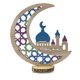 thumbnail image 4 of Toystoory Eid Mubarak, suministros de decoración para fiestas, adornos para festivales, adornos artesanales musulmanes, exquisitas decoraciones de JM00442 5piezas Toystoory CBP220915, 4 of 6