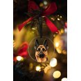 thumbnail image 6 of WIRESTER (2 Pack) Large 3 inch Acrylic Ready to Hang Ornament, Hanging Ornaments for Christmas Tree Holidays Party Home Office Xmas Tree Decoration Gift - Black Tan German Shepherd, Basset Hound Dogs, 6 of 7