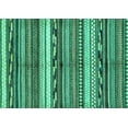 thumbnail image 1 of Ahgly Company Indoor Rectangle Abstract Turquoise Blue Modern Area Rugs, 8' x 10', 1 of 4