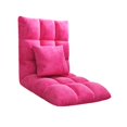 thumbnail image 2 of simhoa Canapé de Sol Pliable Doux pour Salon Chambre d'Amis Maison Rouge Rose, 2 of 8