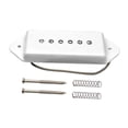 thumbnail image 3 of Fiocias Single Coil Pickup Replacement For Electric Guitar P90 Pickup Brass And Pp Material Vintage Design Spare Repair Part Suitable for Home Modification Classic Rock Blues Indie White Bridge, 3 of 8