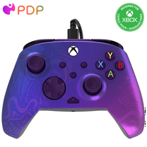 PDP REMATCH Advanced Wired Controller: Purple Fade For Xbox Series X|S, Xbox One, & Windows 10/11 PC