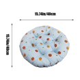 thumbnail image 3 of Foqnuq Solid Color Chair Cushion | Thickened Soft Filled Seat Pad | Round Patio Cushion | Cozy Kitchen Dining Chair Cushion - Blue, 40x40cm/45x45cm, 3 of 6