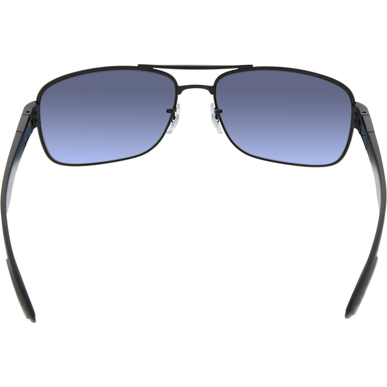Ray-Ban Men's Polarized RB3522-006/82-64 Black Rectangle