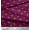 thumbnail image 3 of Soimoi Cotton Voile Fabric Elephant Face Animal Print Sewing Fabric Yard 42 Inch Wide, 3 of 3
