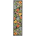 thumbnail image 2 of Safavieh Chelsea Endika Floral Runner Rug, Black, 2'6" x 10', 2 of 10