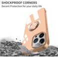 thumbnail image 4 of Compatible for iPhone 14 Pro Max Case with Ring Holder Kickstand [with Magnetic] Soft TPU Shockproof Electroplated Slim Thin Protective Phone Case for iPhone 14 Pro Max Pink, 4 of 14