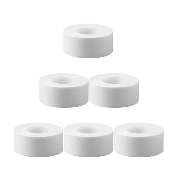 6 Rolls Self Adhesive Sweat Tapes and Disposable Shirt Sweat Liner 3 Meter Collar Protector