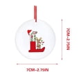 thumbnail image 2 of Qocolhg Christmas Tree Decoration Xmas Tree Hanging Ball Ornaments-Christmas Ornaments for Christmas Tree Winter New Year Holiday Party Wedding Decorations,Christmas Decorations Indoor Clearance, 2 of 4