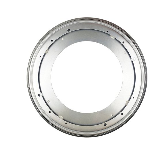 4 Types Heavy Duty Round Shape Galvanized Lazy Susan Turntable Bearing Rotating Swivel Plate Hardware For Kitchen Dining Table