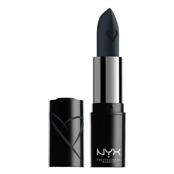 Nyx Professional Makeup Shout Loud Satin Lipstick, Infused With Shea Butter - Exclusive (Blue Grey) Packaging May Vary