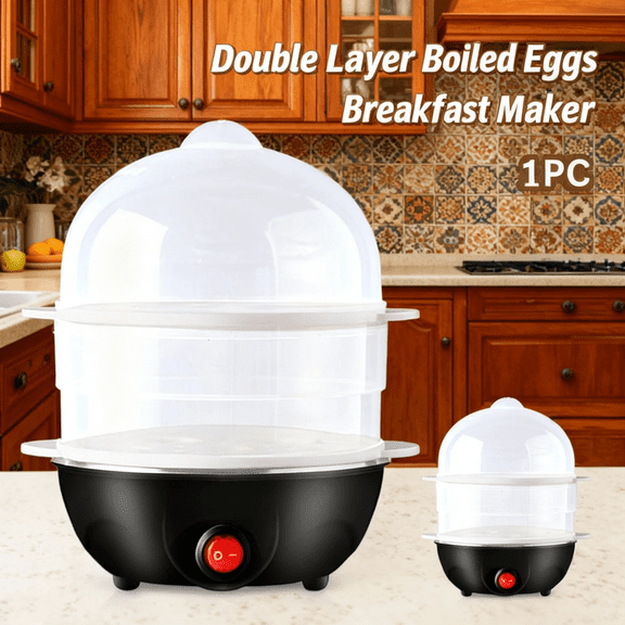 Rapid Egg Cooker Electric 14 Eggs Capacity,Soft,Medium,Hard Boiled,Poacher,Omelet Maker Egg Poacher With Auto Shut-Off