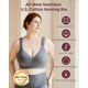 thumbnail image 2 of Sujetador de lactancia Momcozy de algodón EE. UU. gris – Maternidad, 2 of 6