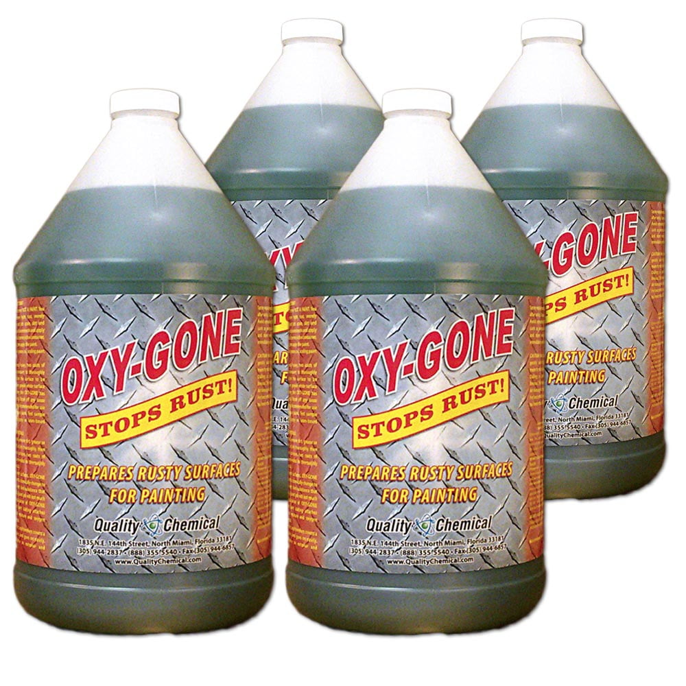 OxyGone Rust Remover & Metal Treatment 4 gallon case