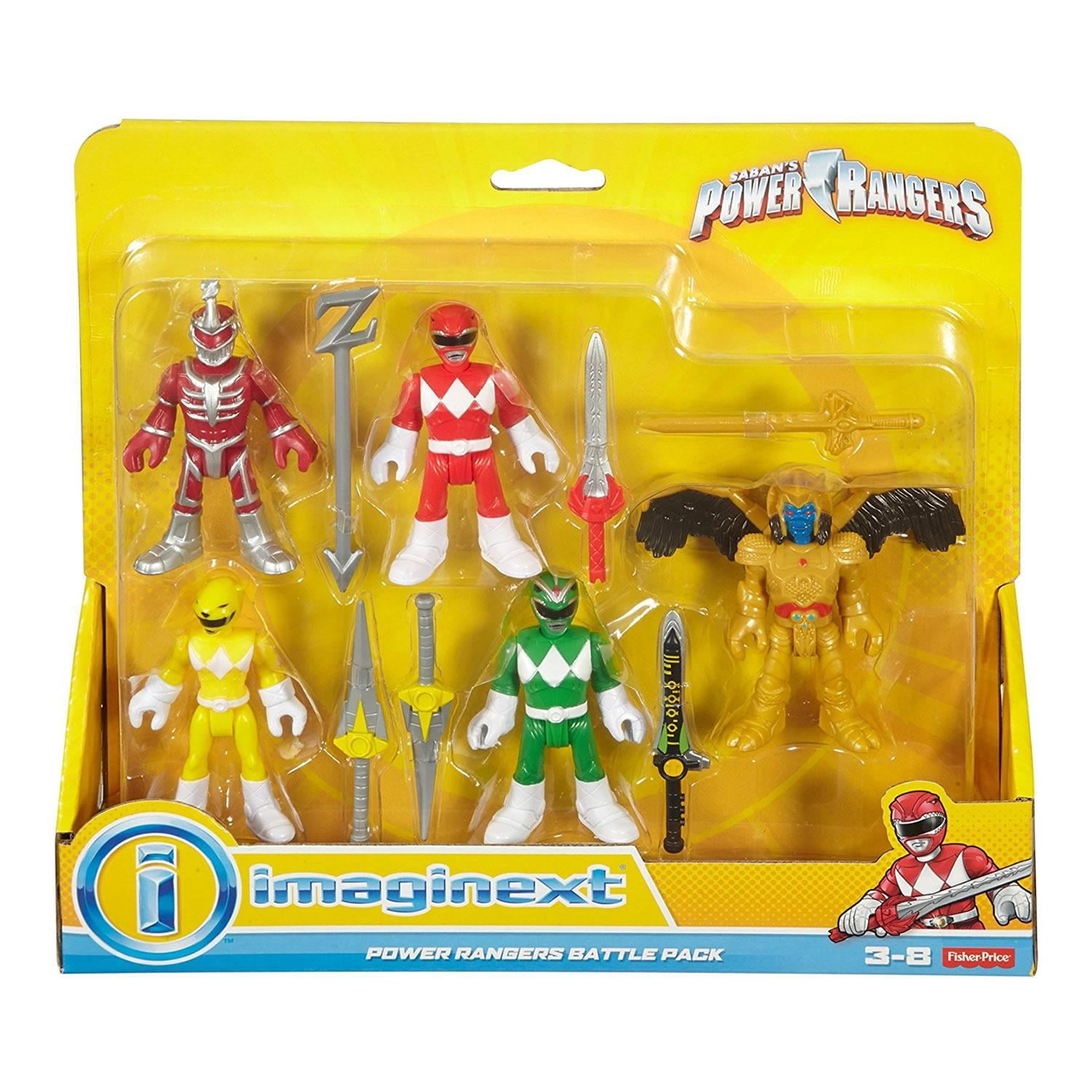mini power rangers figures