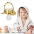 thumbnail image 1 of Chupete De Con Cadena, Chupete Para Bebé Decorado Con Diamantes De Imitación Para Bebés De 6 A 18 Meses, Comodidad Y Estilo, 1 of 7