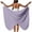 Purple, variant on YHAJDS Womens Ankle Skirt Solid Color Duster Robe Beach Tunic Swimsuit Cover