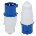 thumbnail image 4 of Single-Phase Industrial Power Plug, 2Pcs Waterproof 3-Pin Industrial Plug 16A 3 Hole 220-250V  For Industrial Connector For Industrial Power, 4 of 8