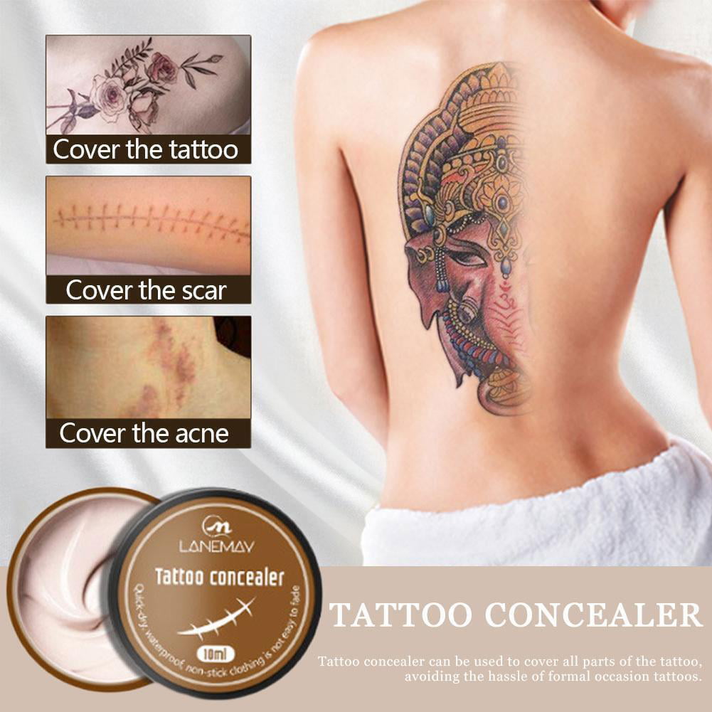 Skin Scar Tattoo Cover Up Cream Birthmark Concealer Spot Makeup Waterproof  Set  Walmart Canada