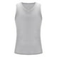 thumbnail image 5 of pstuiky Camisetas sin mangas para hombre, Camiseta de secado rápido de malla de color liso con cuello en V para hombre Chaleco de hombre m, 5 of 7