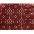 thumbnail image 4 of oneOone Georgette Viscose Red Fabric Geometric Bandhani Sewing Craft Projects Fabric Prints By Yard 42 Inch Wide, 4 of 4