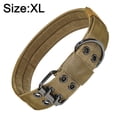 thumbnail image 2 of Collar de perro ajustable militar Apuakthei con anillo en D de metal, 2 of 5