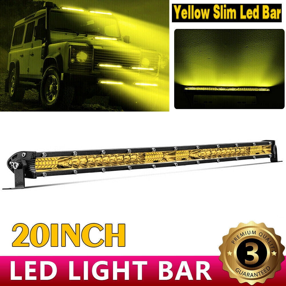 Yellow LED Light Bar 20