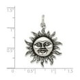 thumbnail image 3 of Sterling Silver Sun Face Pendant with Radiant Rays, Celestial Boho Necklace for Women or Unisex, Spiritual Astrology Jewelry, Nature-Inspired Symbol of Warmth and Positive Energy, 3 of 6