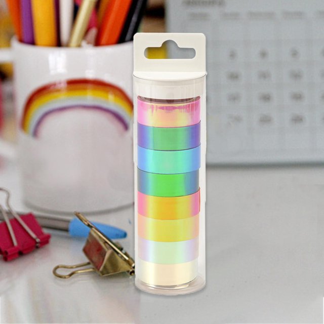 8 Cintas De Regalo De 1,5 Cm X 5 M Para álbumes De Recortes, Aniversarios, Regalos, Cintas De Colores