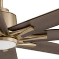 thumbnail image 5 of Home Decorators Collection Kensgrove II 72 in. Indoor/Outdoor Integrated LED CCT Matte Black Smart Ceiling Fan with Remote Powered by Hubspace, 5 of 7