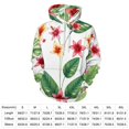 thumbnail image 2 of Tropical Floral Pattern Men's Women New Sweatshirt Hoodie Men's Plus Size Sweatshirt Hooded Sweatshirt 3d Printed Street Men's Cloth, 2 of 6