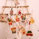 thumbnail image 3 of Cateissary 6 piezas pintura colorida colgante de lindo Ángel oso adornos colgantes fiesta manualidades árbol de Navidad percha para patio Navidad Kits de decoración para fiestas Ángel Cateissary HA070159-01, 3 of 6