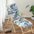 thumbnail image 5 of YEERSWAG 67x21x3 in Lounge Chaise Chair Cushion High Back Cushion Outdoor/Indoor Rocking Chair Padded with Ties （Chair Not Included）, 5 of 7