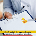 thumbnail image 2 of 300PCS Sign Here Tabs Sign Here Sign Here Stickers Sign Here Flags with Dispenser Arrows Flag, 1 Inch (Yellow), 2 of 7
