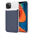 thumbnail image 1 of For iPhone 14 7000mAh Battery Case with LED Indicator Portable Charging Case Power Bank Phone Case, 1 of 5