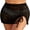 Black, variant on Cueply Swimsuit Coverup for Women Crochet Elastic Waist Tie Beach Skirt Summer Bathing Suit Mini Skirt Swimwear