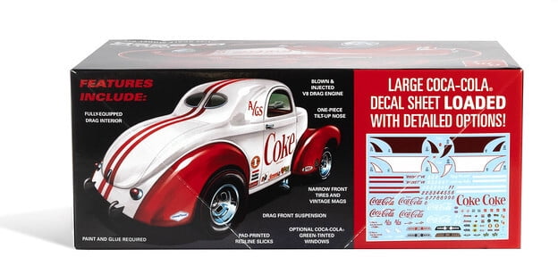1940 Willys Coupe (Coke Race Team) AMT Model Kit