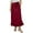 Wine #41, variant on KDDYLITQ Satin Maxi Skirt for Women a Line Fishtail Skirts Silk High Waisted Elegant Long Skirts Work Skirt Dark Purple S