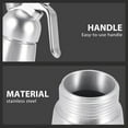 thumbnail image 3 of Professional Whipped Cream Dispenser Stainless Steel 500ML Capacity Canister Homemade Maker, 3 of 8