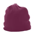 thumbnail image 1 of Knit Beanie Os Maroon, 1 of 1