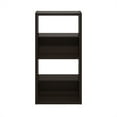 thumbnail image 4 of Furinno Viola 4-Tier Open Shelf Bookcase, Bookshelf, Dark Oak, 4 of 6