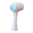 thumbnail image 4 of Cepillo de limpieza facial de silicona Yuyangstore doble cara azul 13 cm x 6 cm, 4 of 8