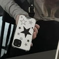 thumbnail image 2 of Fashion Y2K Stars Mirror Phone Case for iPhone 14promax 13promax 13 12 11 ，Lovely Cartoon Fashion Super Star Shockproof Silvery Phone Case-for iPhone 13, 2 of 7