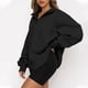 thumbnail image 4 of Sudadera con cremallera SCZ de manga larga color negro M, 4 of 6