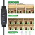 thumbnail image 3 of LED Plant Growing lamp K Full Spectrum Grow Light Strips for Indoor Plants withTimer & Dimmable Levels Sunlike Grow Light for House Hydroponics Succulent, 3 of 7