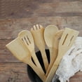 thumbnail image 4 of Kids Tableware,Set Of 6 Spoon Spatula For Non Stick Pot Carbonized And Wood Spatula Wooden Spoon Kitchen Utensils, 4 of 8