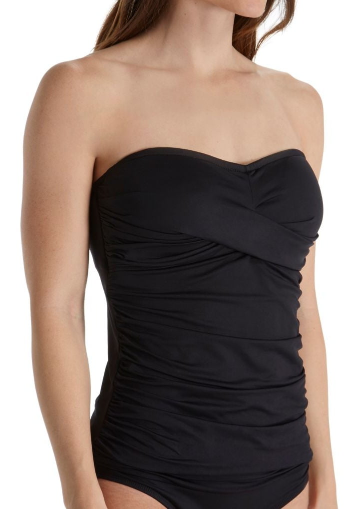la blanca bandeau tankini